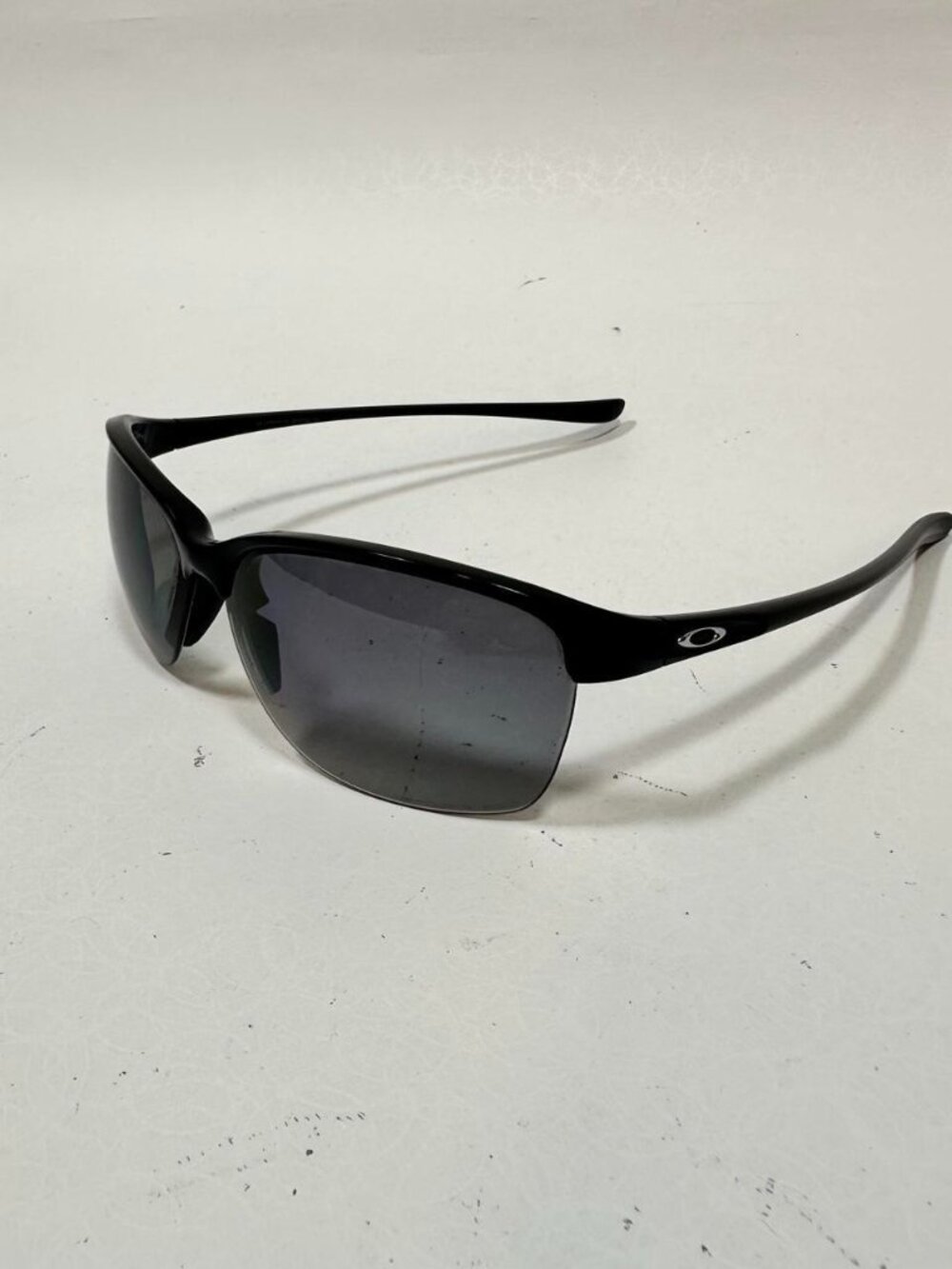 Oakley Unstoppable OO9191-05 Women's Gloss Black Grey Shield Sunglasses